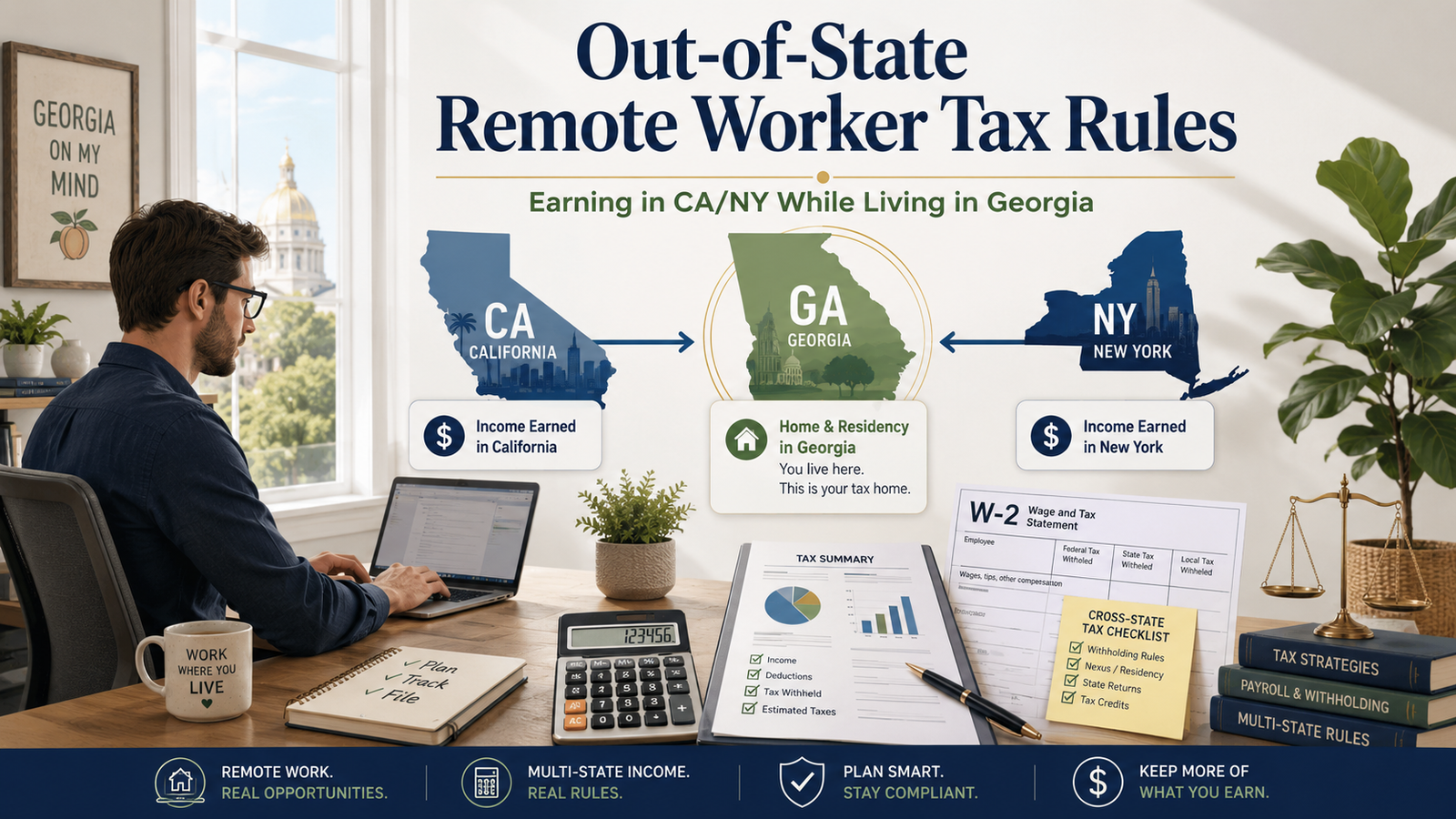 out-of-state remote worker tax rules