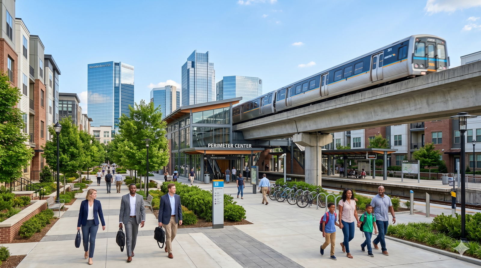 atlanta suburbs for commuting